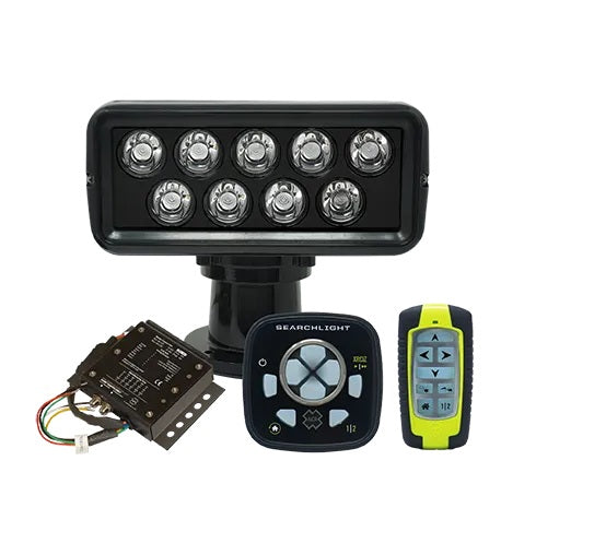 ACR RCL100 LED Searchlight Wired and Wireless Controls Black Housing 12/24vDC - 1977