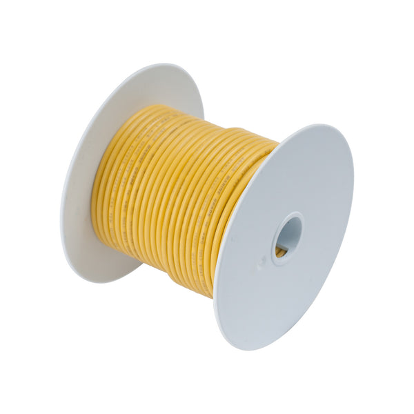 Ancor #18 Yellow 100ft Spool Tinned Copper - 101010