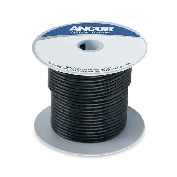 Ancor #16 Black 100ft Spool Tinned Copper - 102010