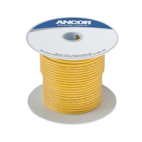 Ancor #16 Yellow 100ft Spool Tinned Copper - 103010
