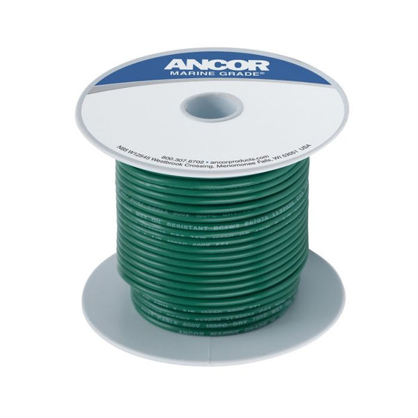 Ancor #8 Green 50ft Spool Tinned Copper - 111305