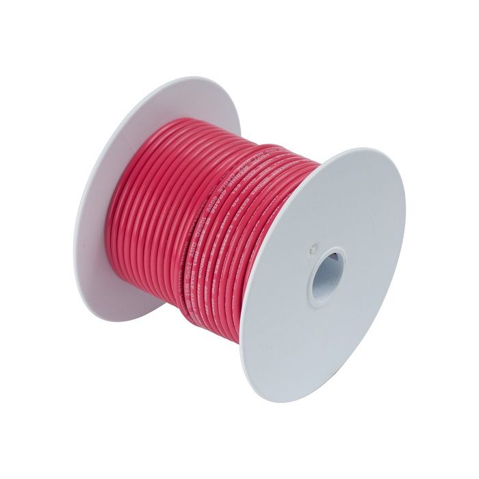 Ancor #8 Red 100ft Spool Tinned Copper - 111510