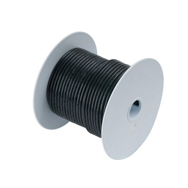 Ancor #6 Black 50ft Spool Tinned Cooper - 112005
