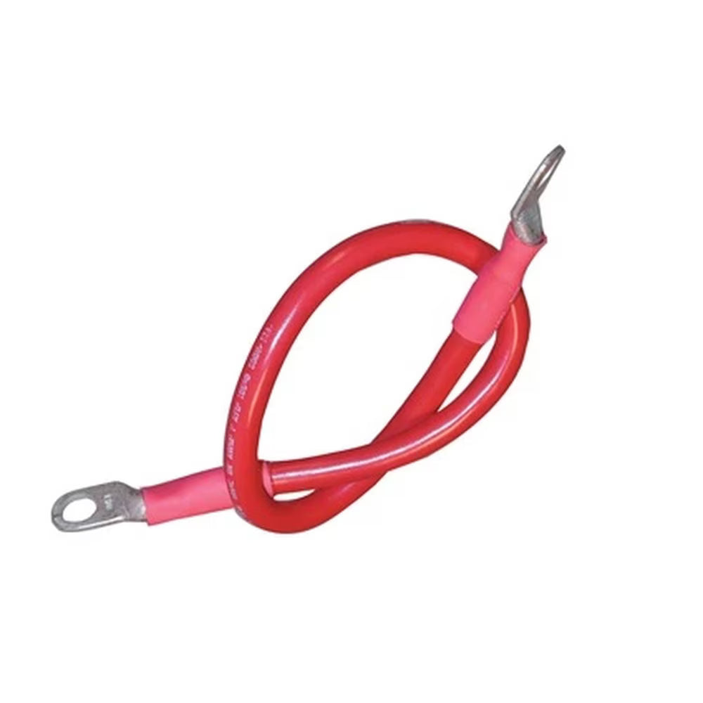 Ancor #2 Red 48in Battery Cable Assembly 3/8 Stud - 189147