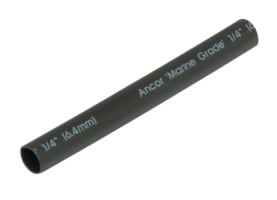 Ancor 1/4in x 48in Black Heat Shrink Tubing - 303148