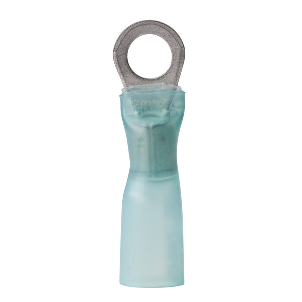 Ancor 16-14 #10 Ring Terminal Heat Shrink Blue 25 Pack - 311325