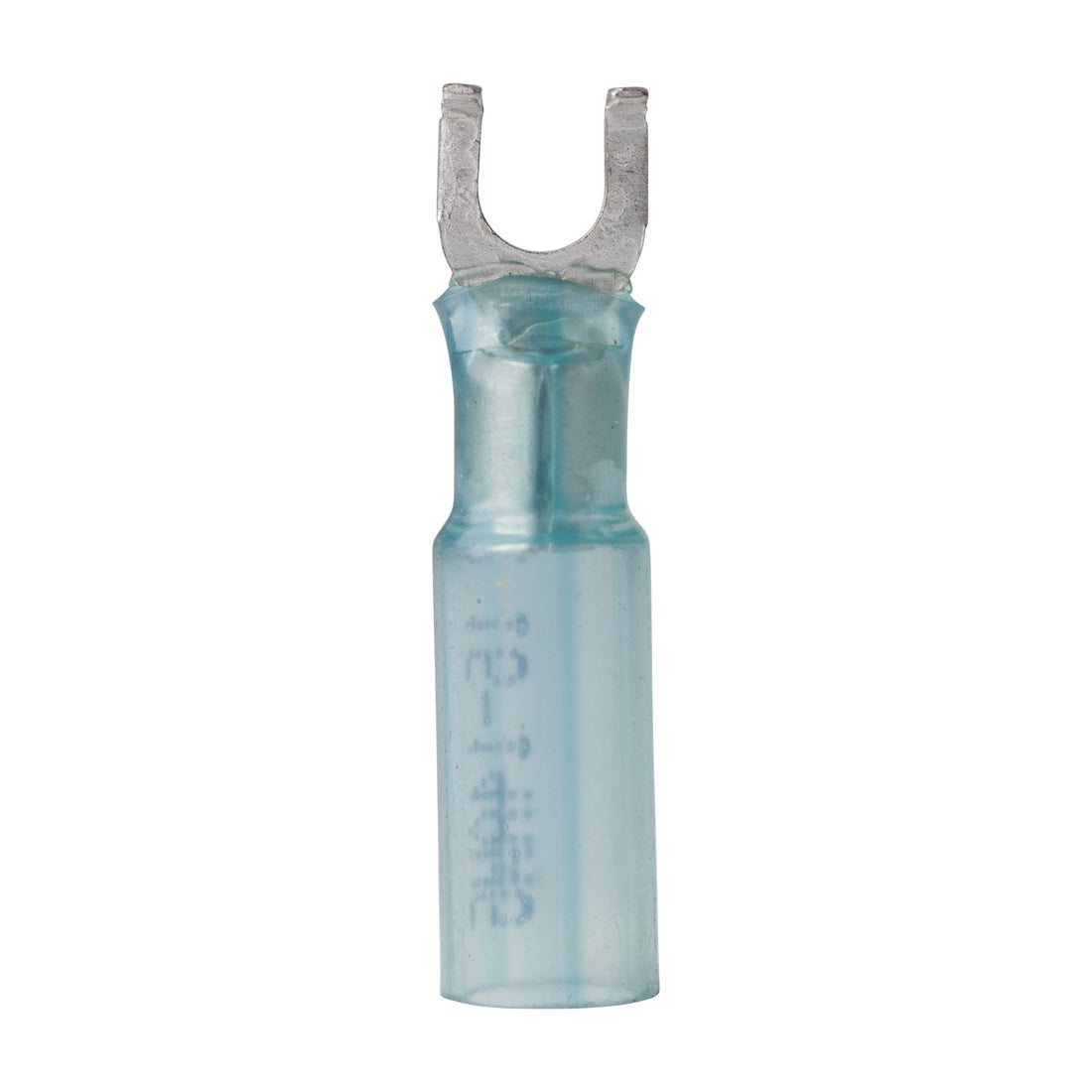 Ancor 16-14 #8 Spade Heat Shrink Blue 25 Pack - 314225