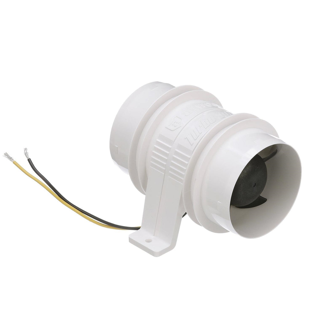 Attwood Turbo 3000 3in Blower 12v White - 1733-4