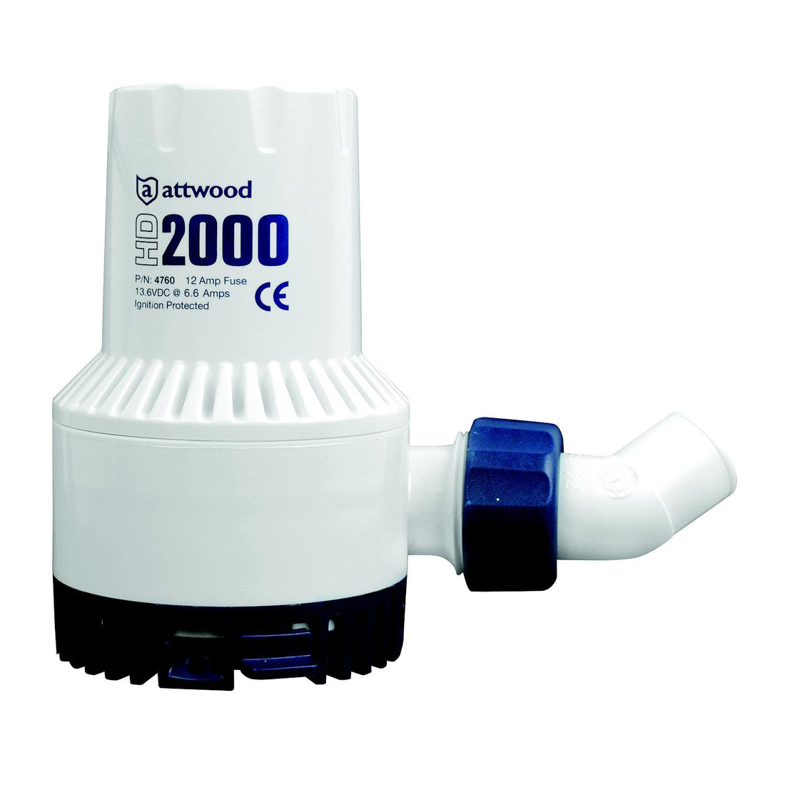 Attwood Heavy Duty Hd2000 12v Dc 7 Amp Bilge Pump