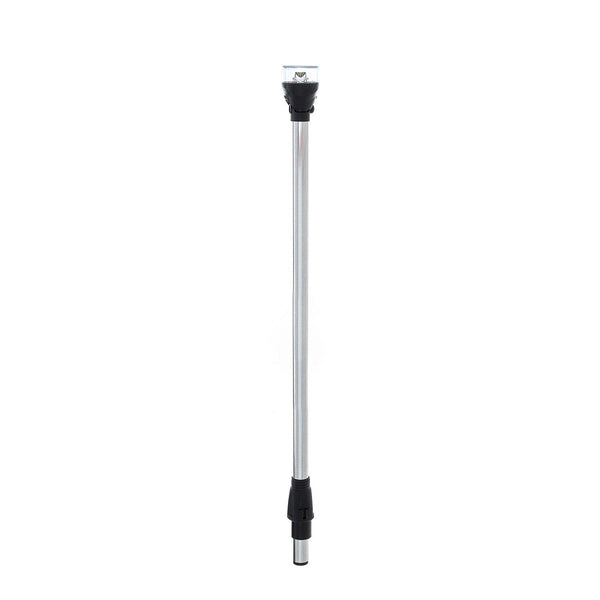 Attwood LightArmor All-Round 24in Angled Locking Collar Pole 2-Pin LED - 5530-24A7