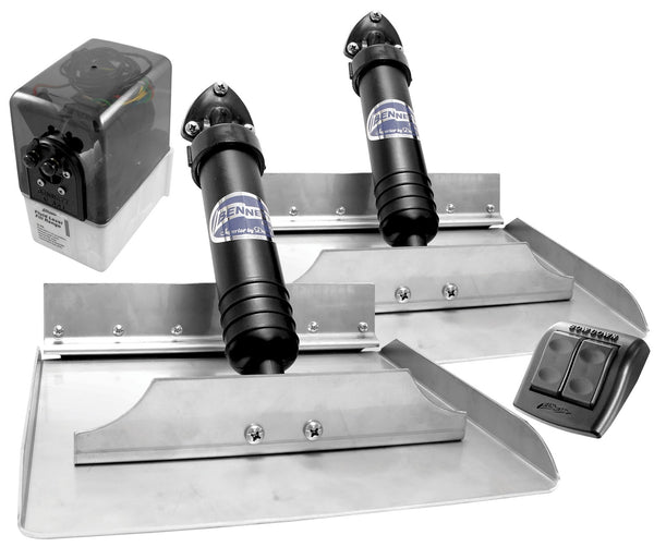 Bennett 12 X12 Trim Tabs W/Euro Waterproof Rocker