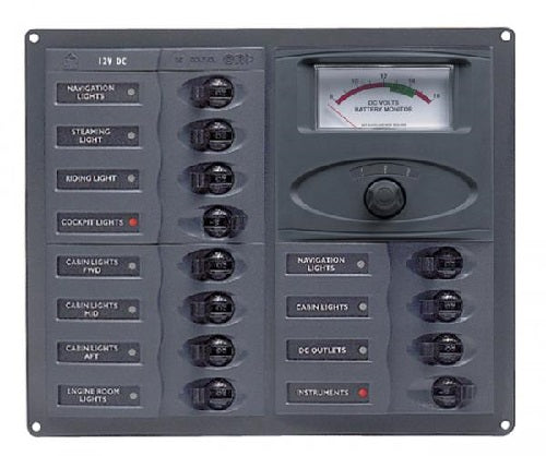 Bep 902 Am 12 Way Dc Circuit Breaker Panel