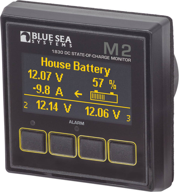 Blue Sea M2 DC Multimeter with State of Charge - 1830-BSS
