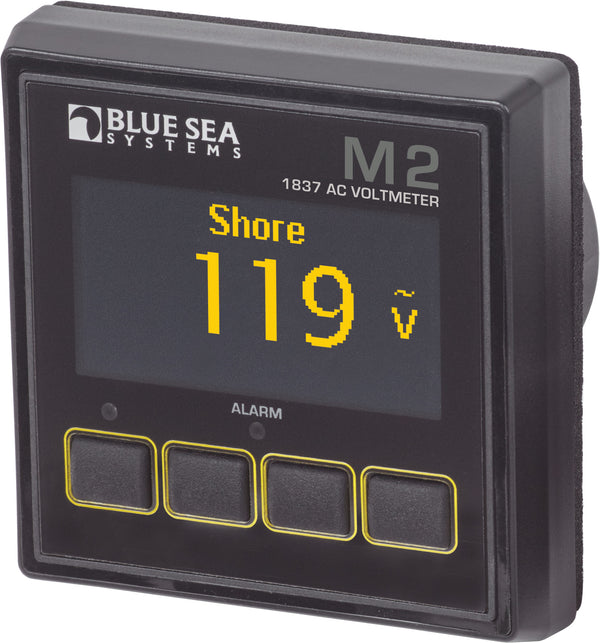 Blue Sea M2 AC Voltmeter - 1837-BSS
