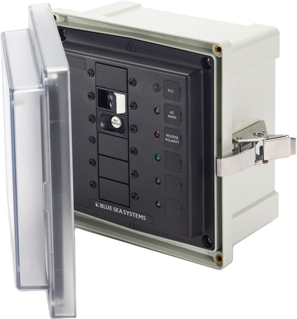 Blue Sea Panel Enclosure 120v Ac 30 A Elci Main Surface Mount System