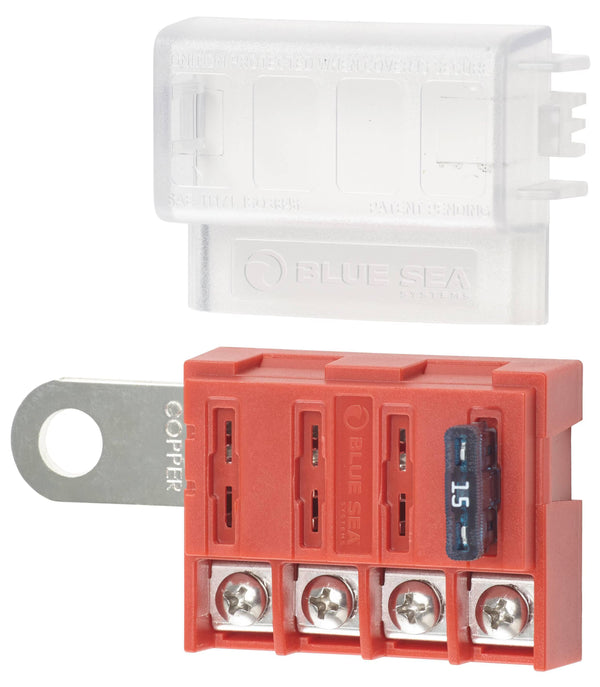 Blue Sea 5023 ST Blade Battery Terminal Mount Fuse Block - 5023-BSS