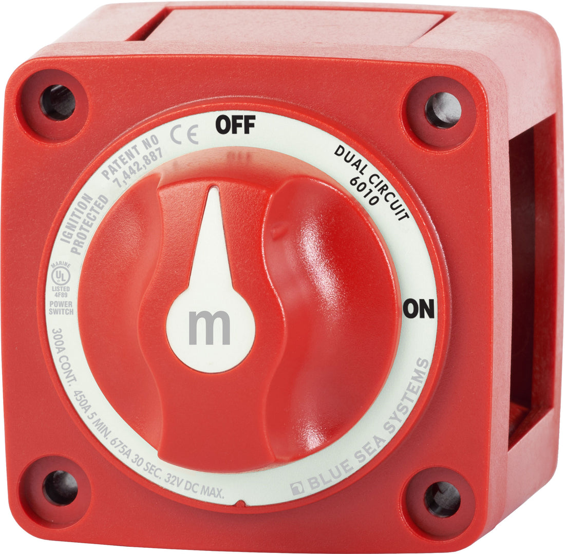 Blue Sea M Series Battery Switch On/Off/ Dual Circuit