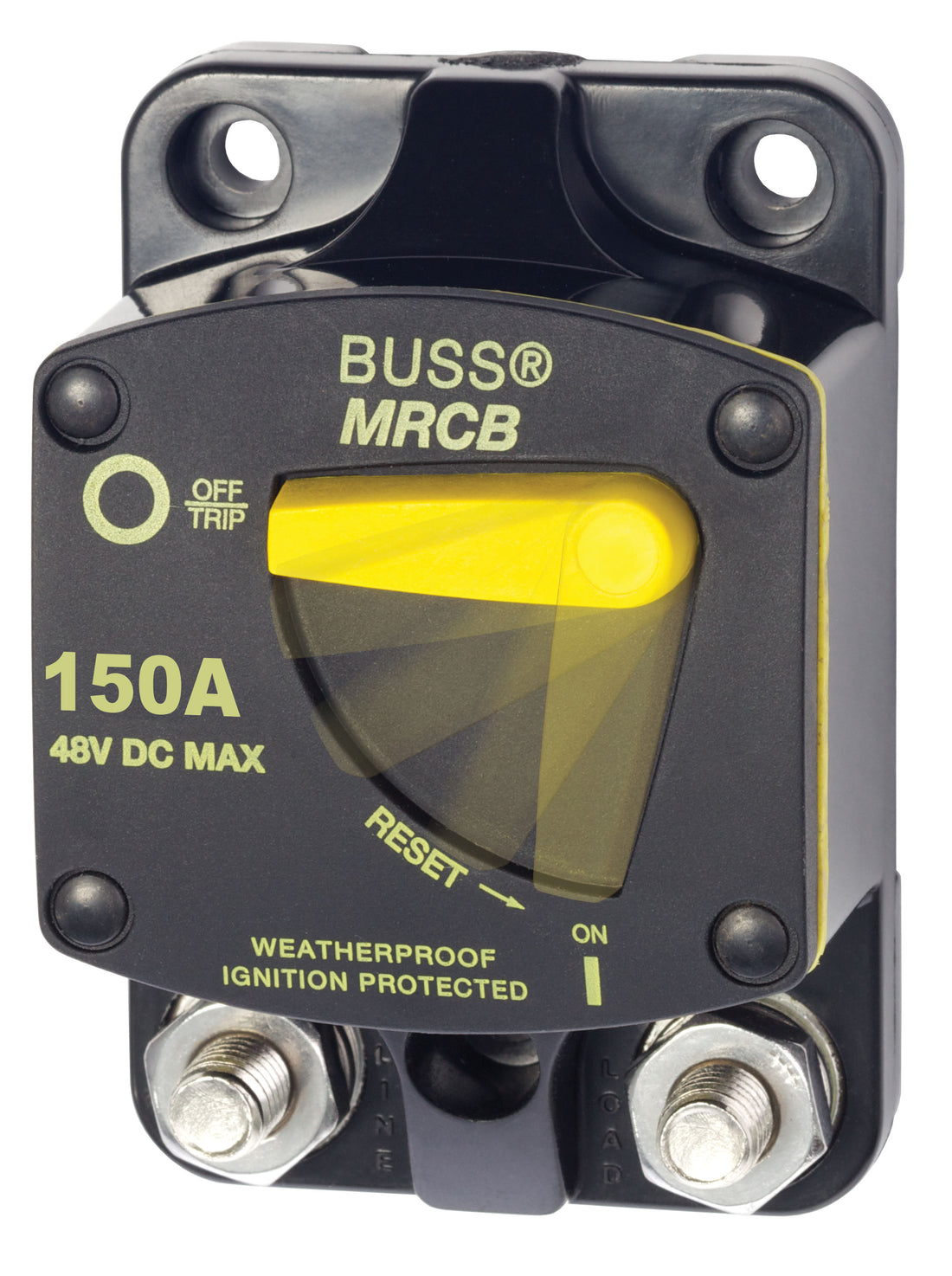 Blue Sea 187-Series 150 Amp Circuit Breaker Surface Mount - 7148-BSS