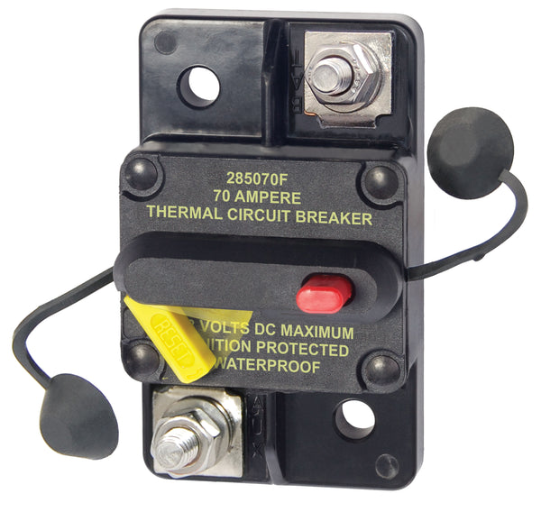 Blue Sea 285-Series 70 Amp Circuit Breaker Surface Mount - 7185-BSS