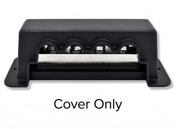 Bluewater 4 Stud Busbar Cover Black - 312315-B-104