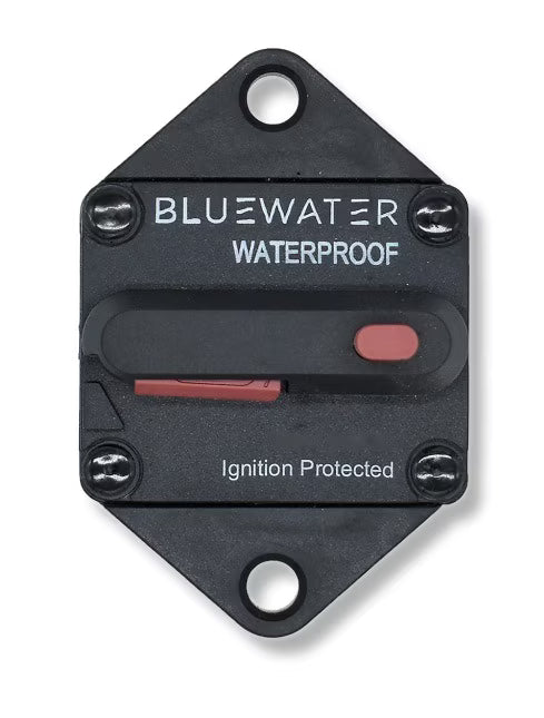 Bluewater Hi Amp Panel Mount 110AMP Resettable - 77000-9600-110
