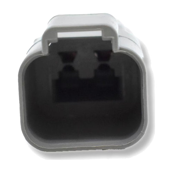 Bluewater 2 Position DT Male Connector with Wedge Lock, Deutsch Compatible - DT04-2P