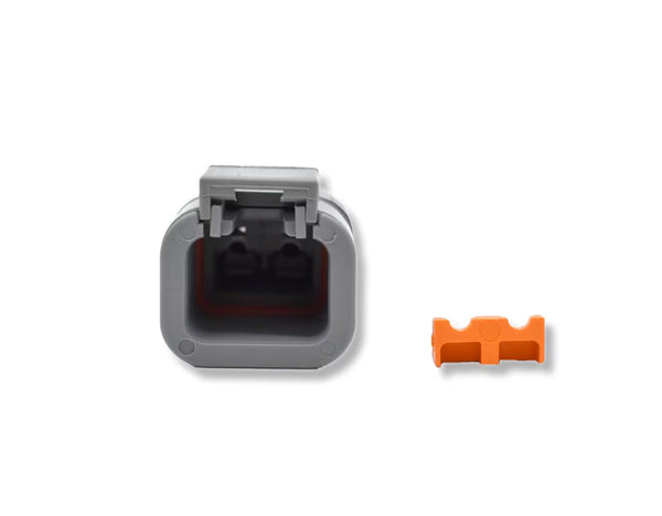 Bluewater 2 Position DTP Female Connector W/Wedge Lock - DTP06-2S