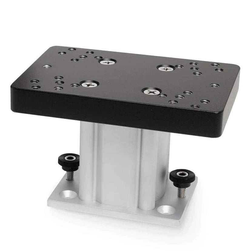 Cannon 4in Pedestal Mount Aluminum Fixed Base - 1904030