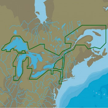C-MAP M-NA-D061 4D microSD Great Lakes & St Lawrence Seaway - M-NA-D061-MS