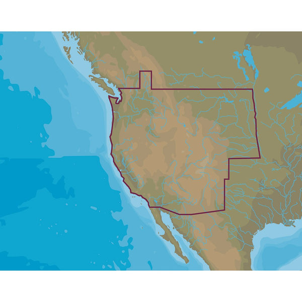 C-MAP M-NA-D071 4D microSD US Lakes West - M-NA-D071-MS