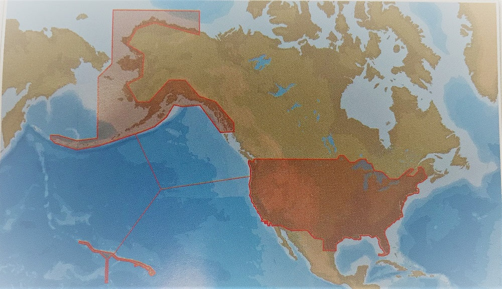 C-Map MSD-NA-Y070 Insight Pro US Inland Lakes and Coastal - NA-Y070