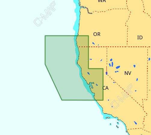 C Map M Na D953 4 D Local Popint Sur Cape Blanco