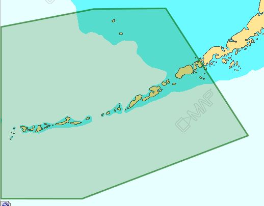 C Map M Na D962 4 D Local Unimak Pass Attu Island