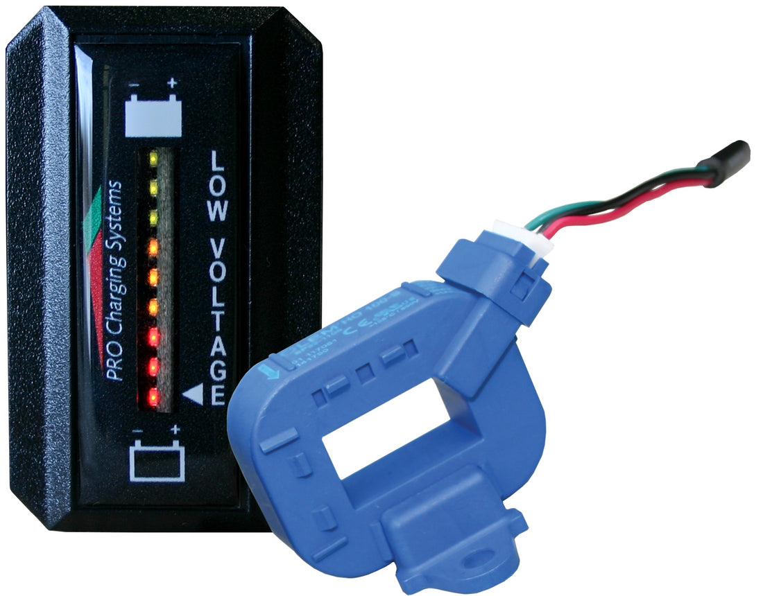 Dual Pro Lithiumm Battery Status Indicator Vertical Display - BFGVLITH