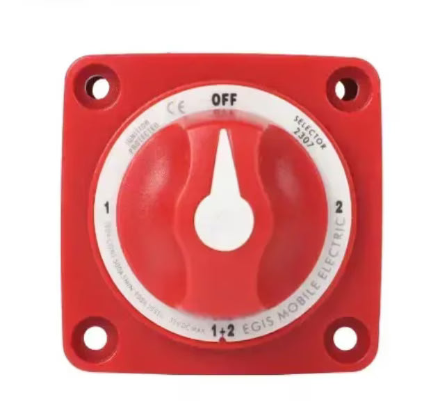 EGIS 2307 m-Series 300A Battery Selector Switch Off/1/Both/2 - 2307