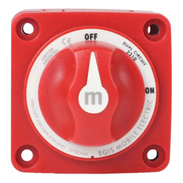 EGIS 2310 m-Series 300A Dual Circuit Battery Switch Off/On - 2310