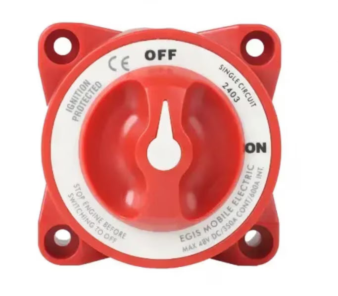 EGIS 2403 e-Series 350A  Battery Switch Off/On - 2403