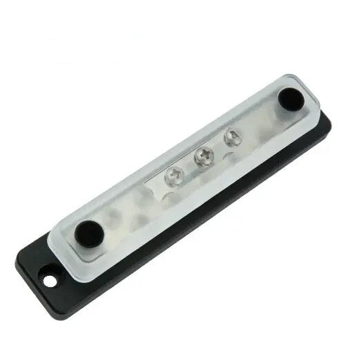 EGIS CommonBus Dual 1/4" Stud + Ten #8 Screws - 150 Amp w-Cover Retail Pack - 6151-210