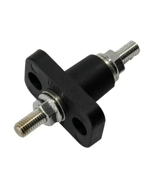 EGIS Feed Through Terminal Black M10 (5/16") Retail Pack - 6250-130