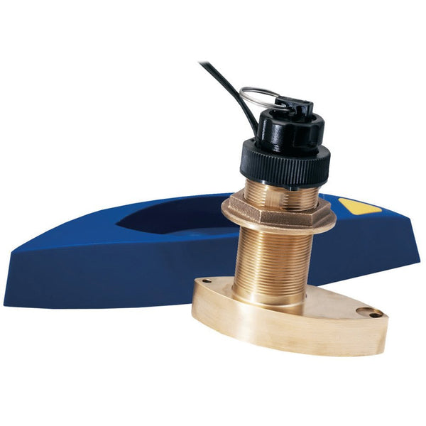 Furuno 525 Stid Msd B744 V 10 Pin Bronze Thru Hull Triducer With Fairing Block