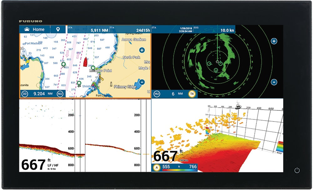 Furuno TZT-19F 19in TZtouch3 Multifunction Display - TZT19F