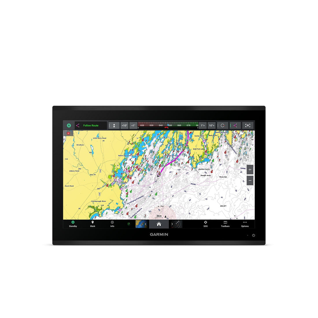 Garmin GPSMAP 9222 22in Plotter With US and Canada GN+ - 010-02674-01