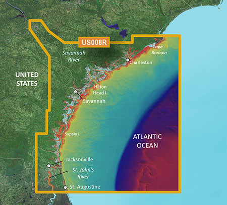 Garmin Vus008 R G3 Vision Charleston To Jacksonville