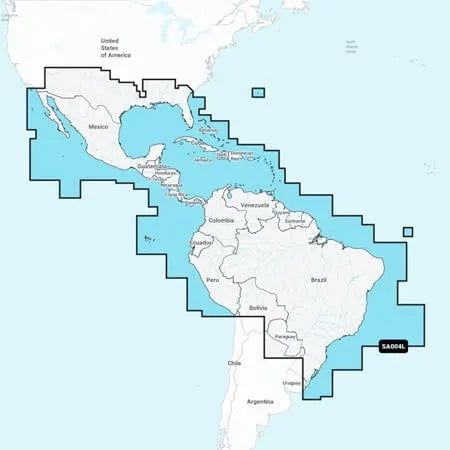 Garmin NSSA004L Navionics+ Mexico to Brazil microSD - 010-C1285-20