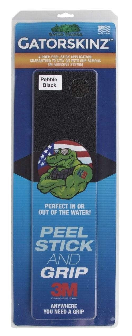 Gator Guard Gator Skinz Step Pad 4in x 16in Black Pebble - GSSTEPBLK-PEB-DP