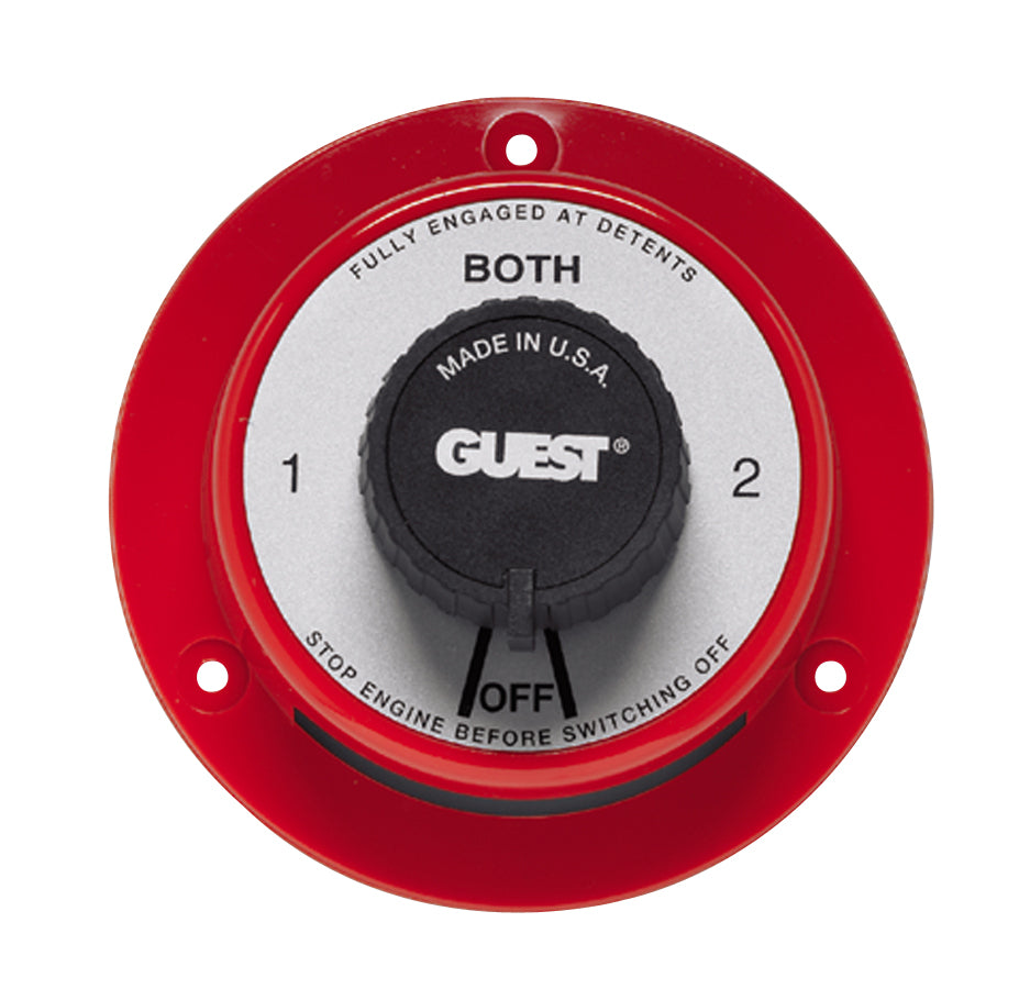 Guest 2101 Battery Switch 4 Pos W/O Field Disconnect - 2101