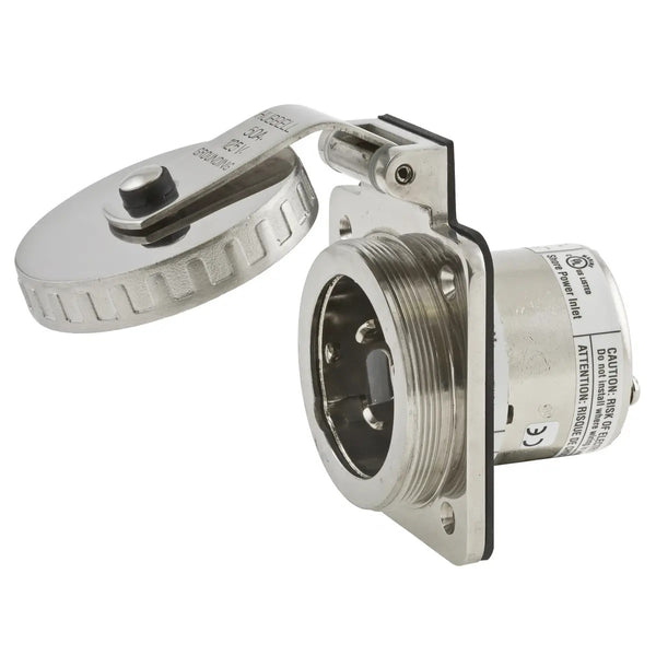 Hubbell HBL503SS Inlet Round 50A 125V - HBL503SS