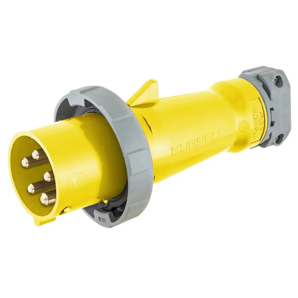 Hubbell M5100P9 100A 30Y 120/208V Male Plug - M5100P9