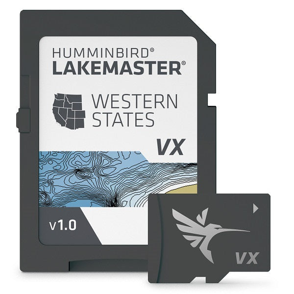 Humminbird Lakemaster VX West States microSD - 601009-1