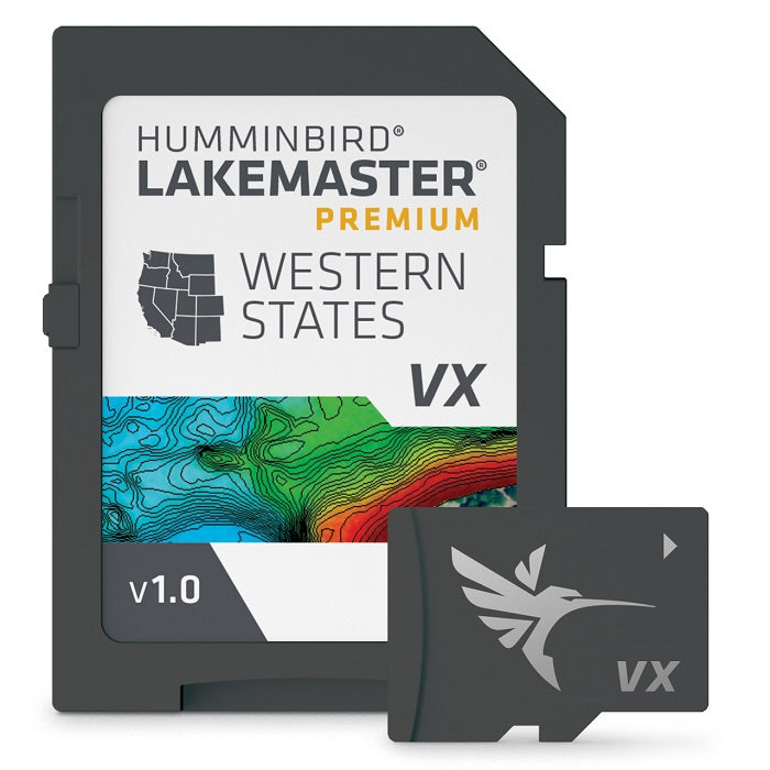 Humminbird Lakemaster VX Premium West States microSD - 602009-1